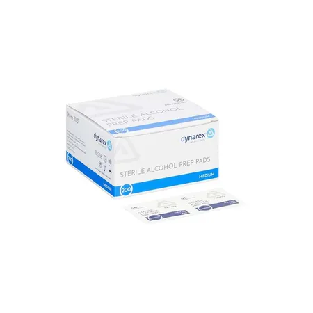 Alcohol Prep Pad, Medium, 2000/Cs